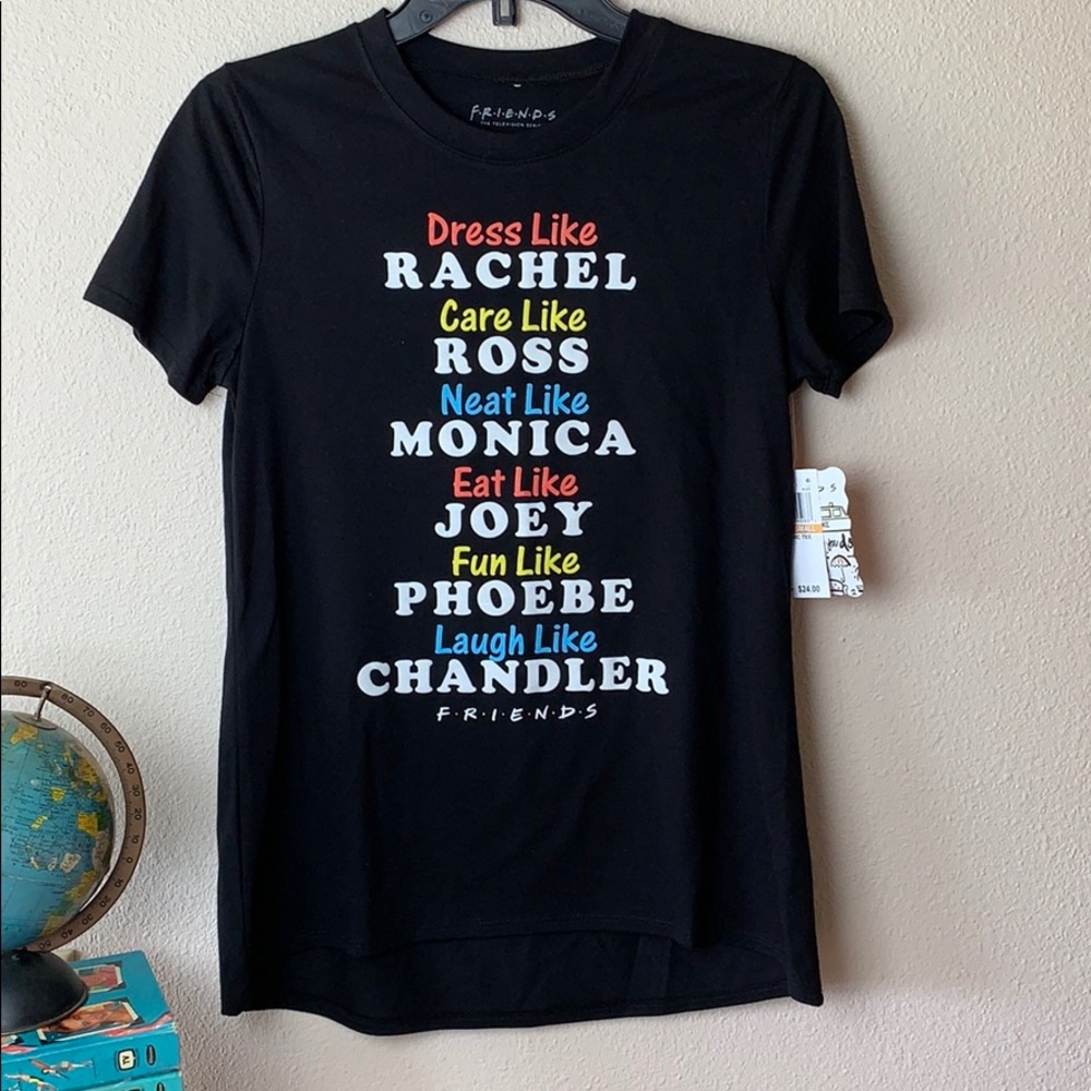 NWT FRIENDS Tee Size S